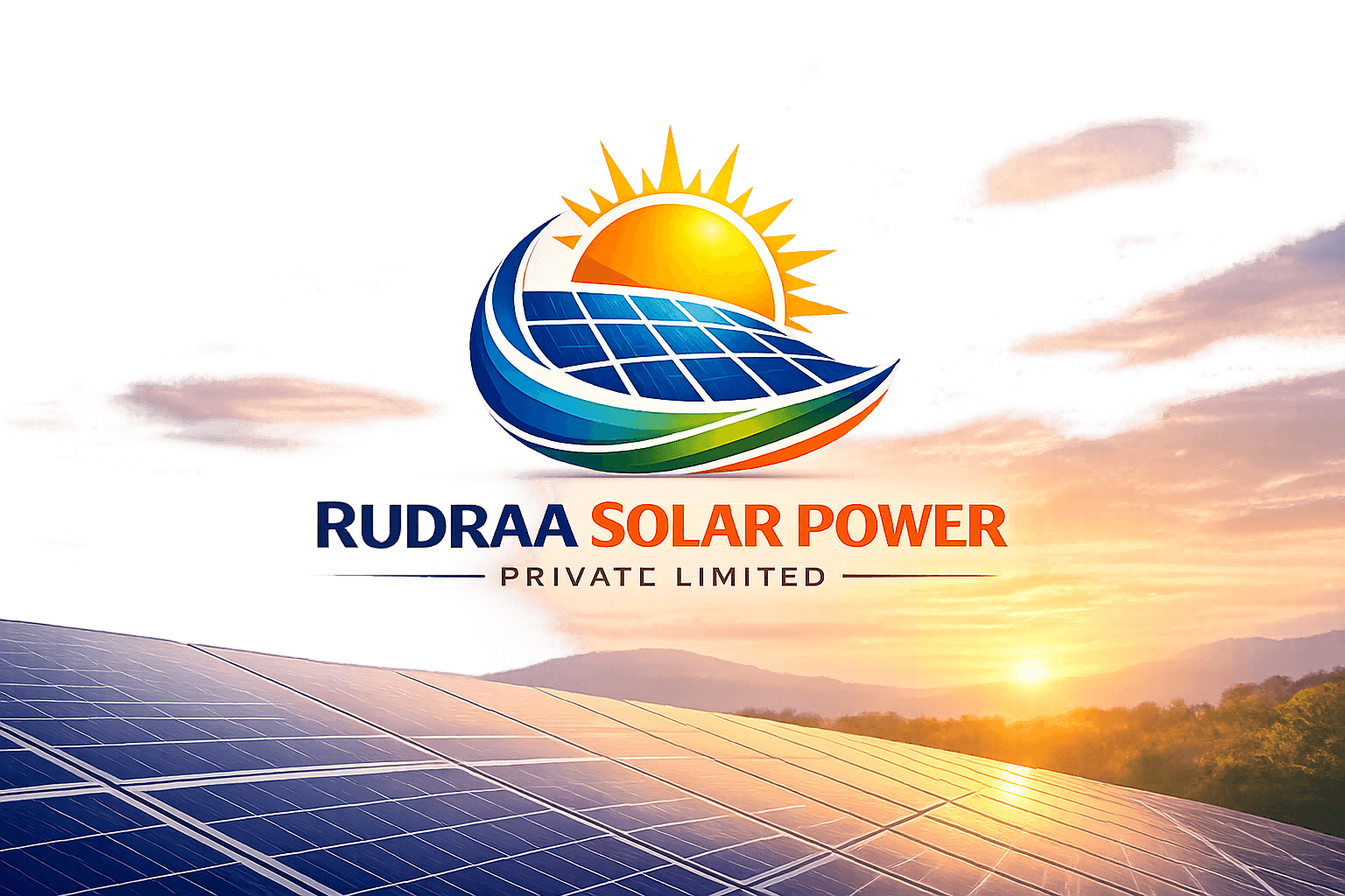 Rudraa Solar Power Logo